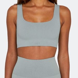 Set Active Sculptflex Box Bra and Biker Shorts Set - Rain